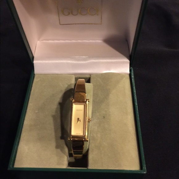 Gucci Jewelry - Gucci Vintage Tonneau 1500 Bracelet Watch